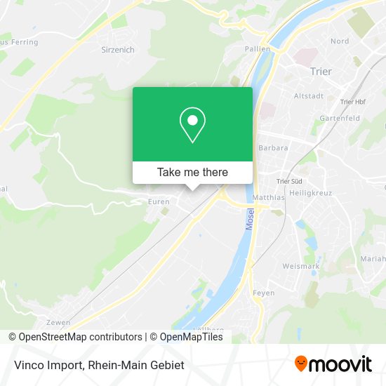 Карта Vinco Import