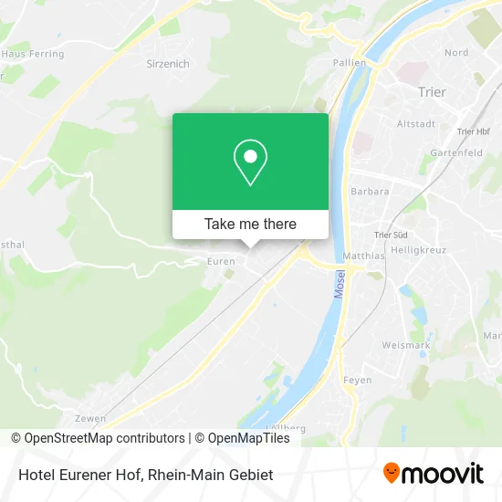 Карта Hotel Eurener Hof