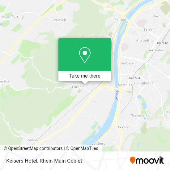Карта Keisers Hotel
