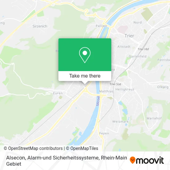 Карта Alsecon, Alarm-und Sicherheitssysteme