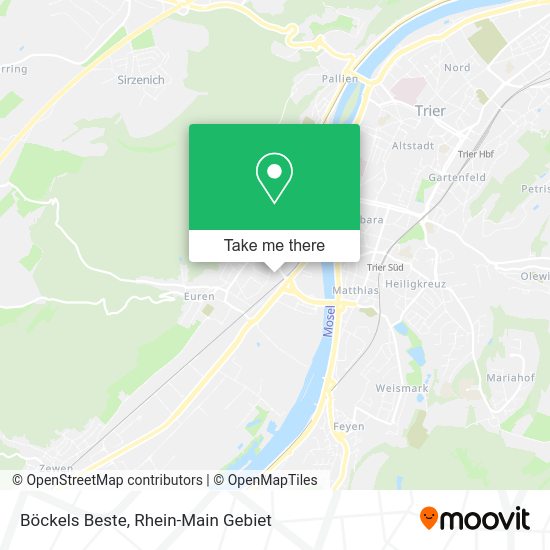 Карта Böckels Beste