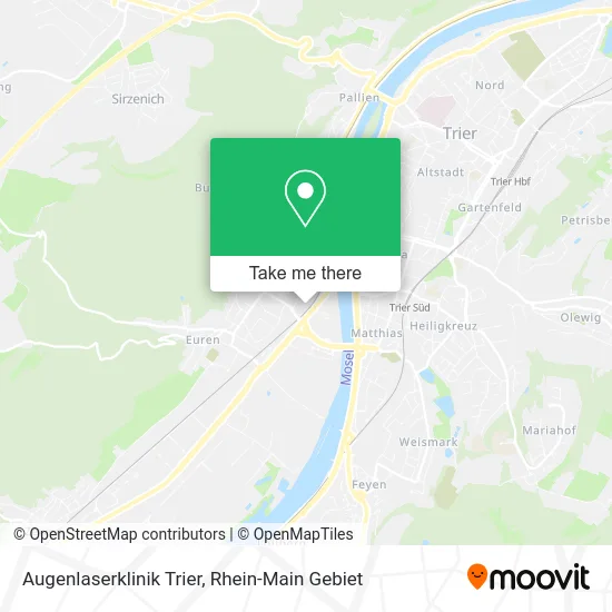 Карта Augenlaserklinik Trier