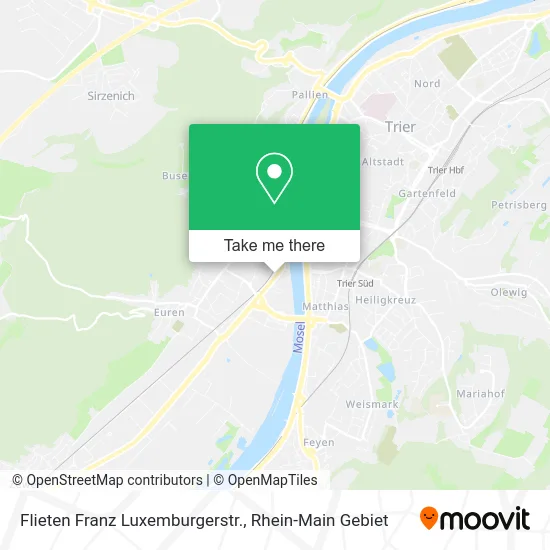 Карта Flieten Franz Luxemburgerstr.
