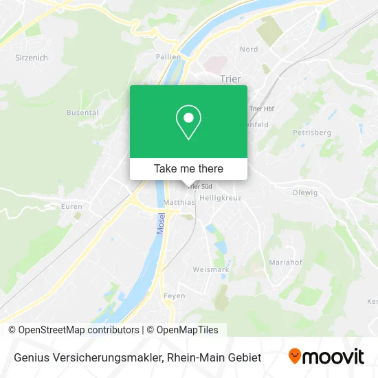 Карта Genius Versicherungsmakler