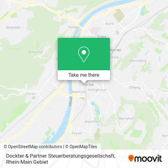 Карта Dockter & Partner Steuerberatungsgesellschaft