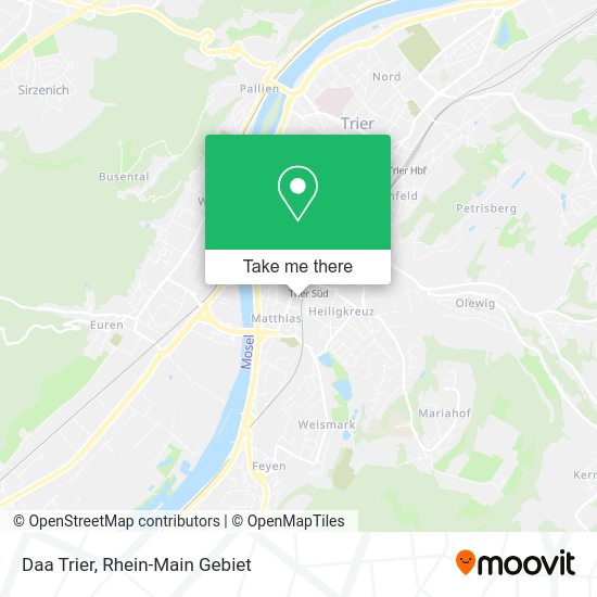 Карта Daa Trier