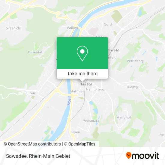Sawadee map