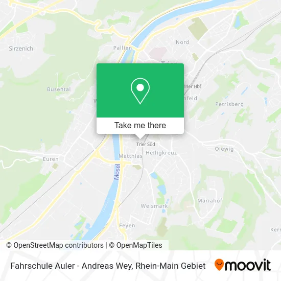 Карта Fahrschule Auler - Andreas Wey