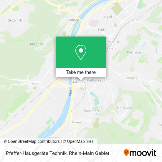 Карта Pfeffer-Hausgeräte Technik