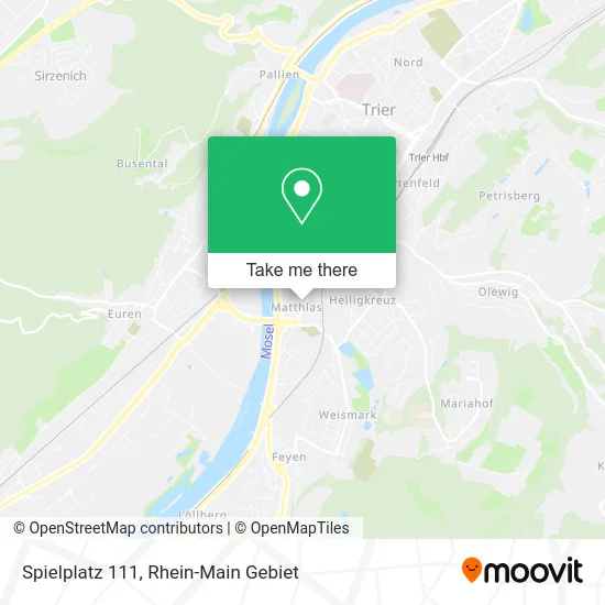 Карта Spielplatz 111
