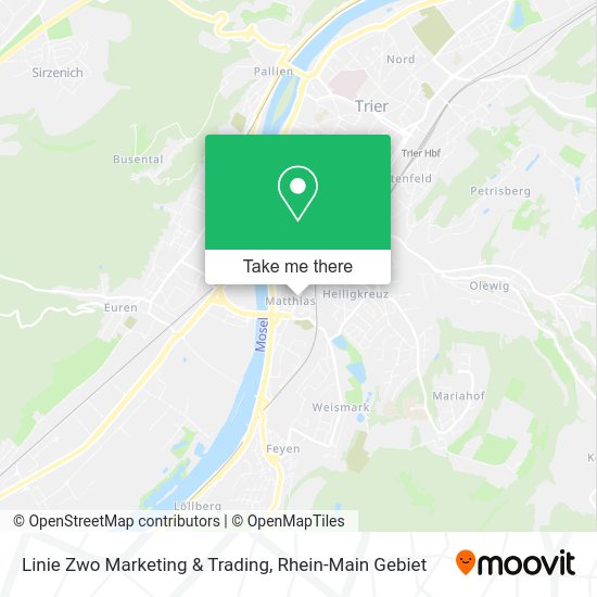 Карта Linie Zwo Marketing & Trading