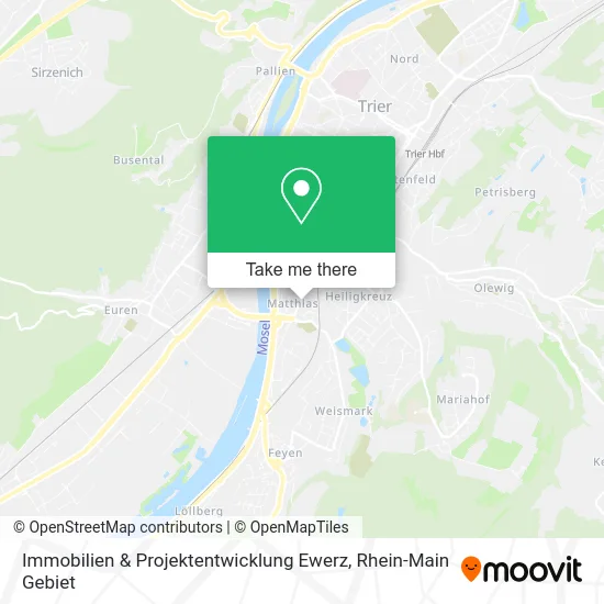Карта Immobilien & Projektentwicklung Ewerz
