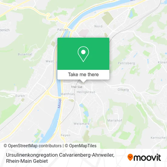 Карта Ursulinenkongregation Calvarienberg-Ahrweiler