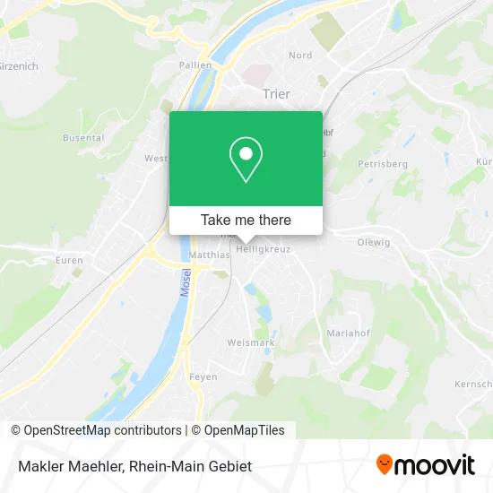 Карта Makler Maehler