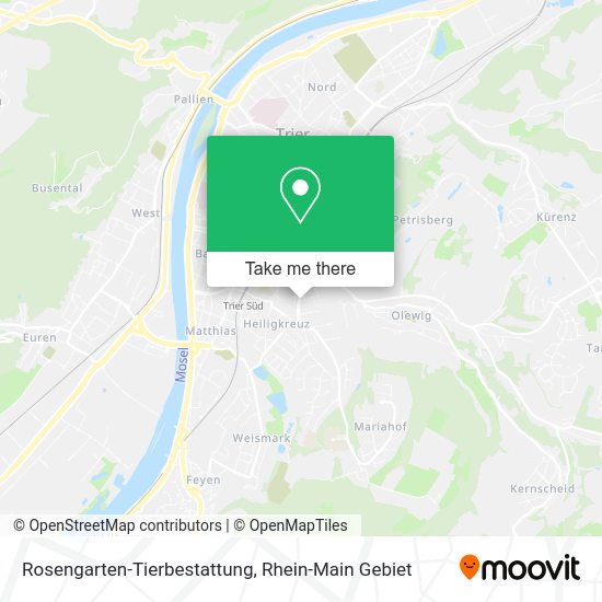 Карта Rosengarten-Tierbestattung