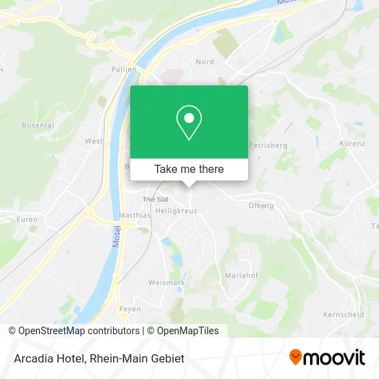 Карта Arcadia Hotel