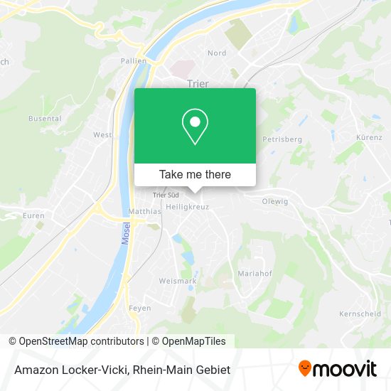 Карта Amazon Locker-Vicki
