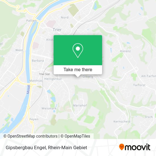 Карта Gipsbergbau Engel