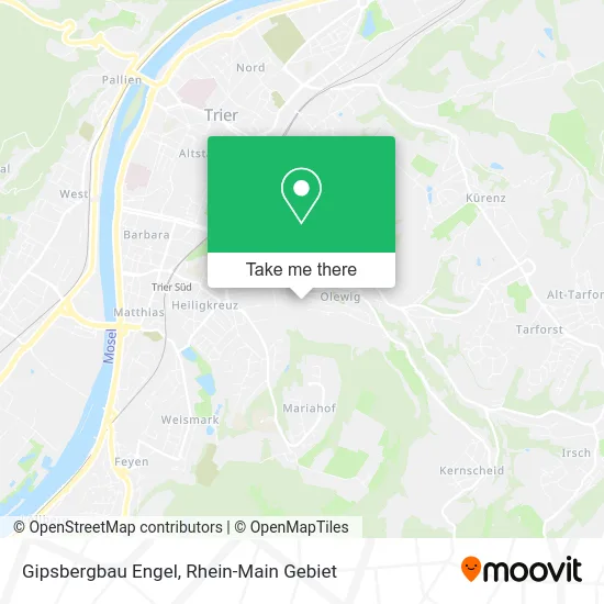 Карта Gipsbergbau Engel