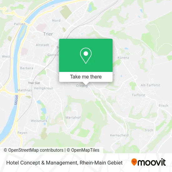 Карта Hotel Concept & Management