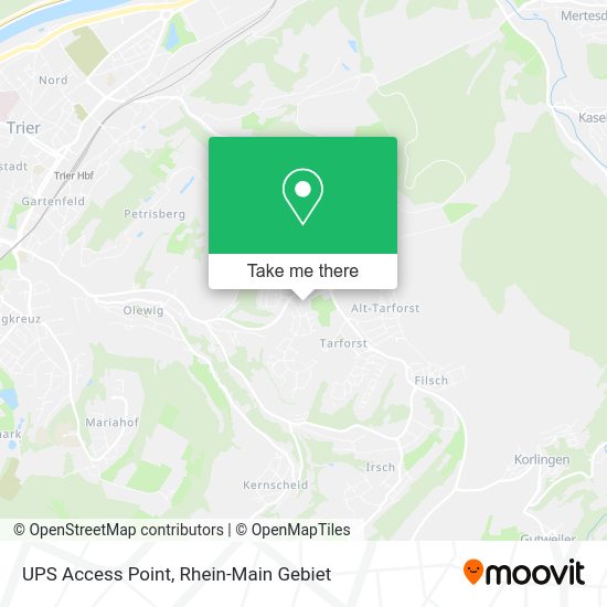 Карта UPS Access Point
