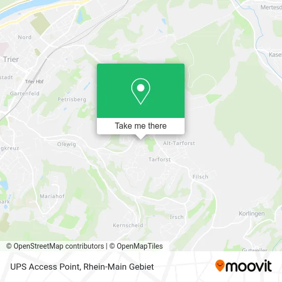 Карта UPS Access Point