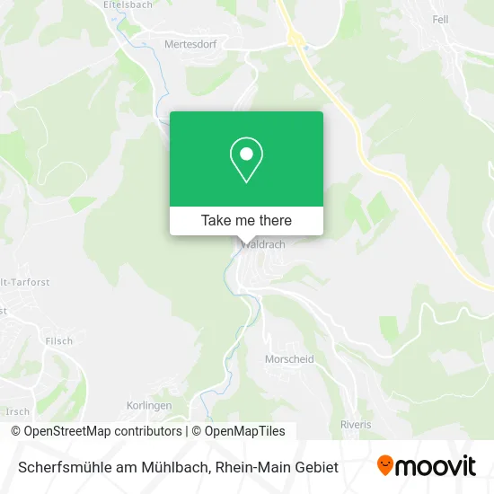 Карта Scherfsmühle am Mühlbach