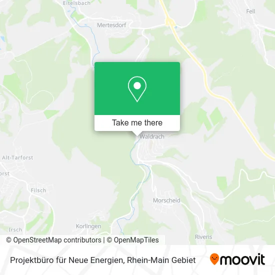 Карта Projektbüro für Neue Energien