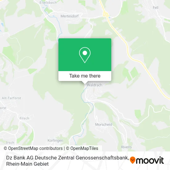 Карта Dz Bank AG Deutsche Zentral Genossenschaftsbank