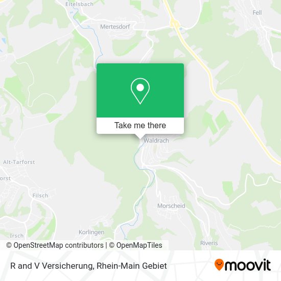 Карта R and V Versicherung