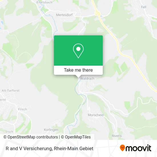 Карта R and V Versicherung