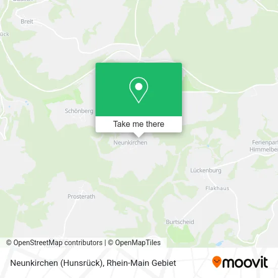 Карта Neunkirchen (Hunsrück)