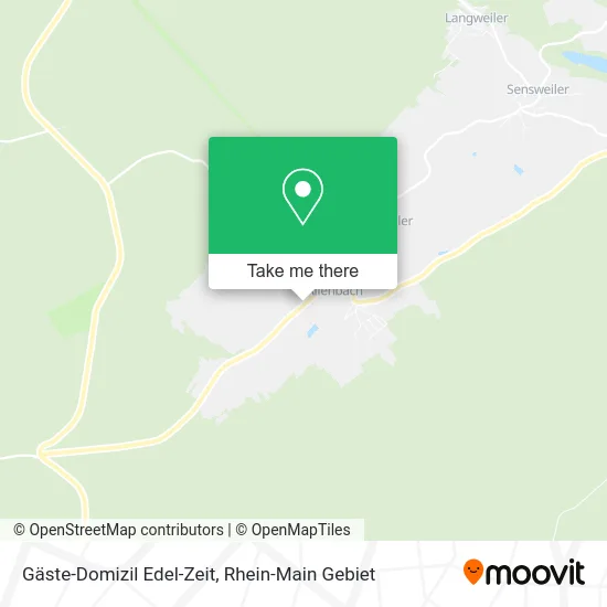 Карта Gäste-Domizil Edel-Zeit