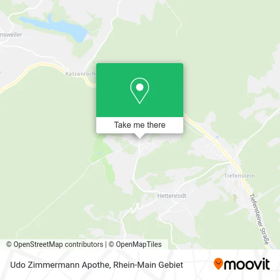 Udo Zimmermann Apothe map