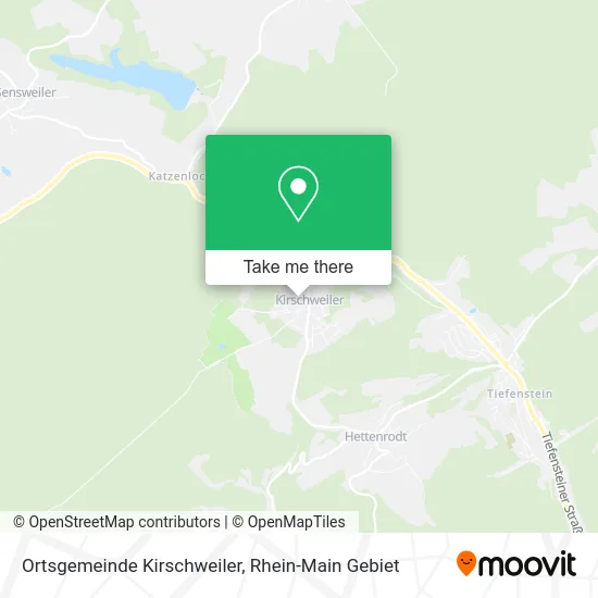 Карта Ortsgemeinde Kirschweiler