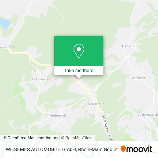 Карта WIESEMES AUTOMOBILE GmbH