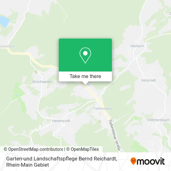 Карта Garten-und Landschaftspflege Bernd Reichardt