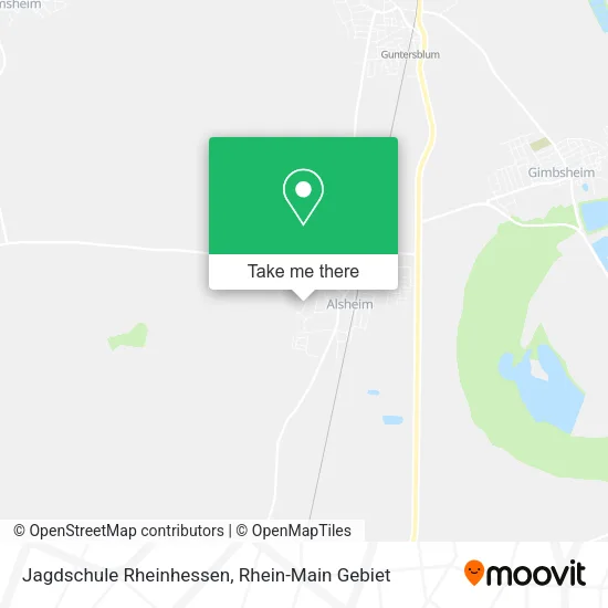 Карта Jagdschule Rheinhessen