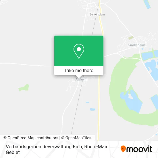 Карта Verbandsgemeindeverwaltung Eich