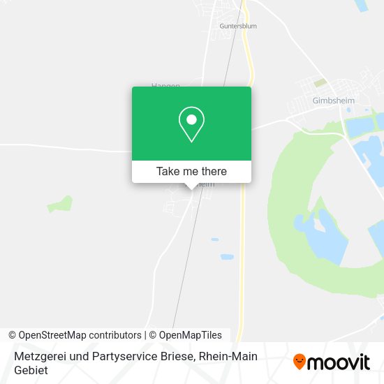 Карта Metzgerei und Partyservice Briese
