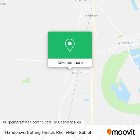Карта Handelsvertretung Hirsch