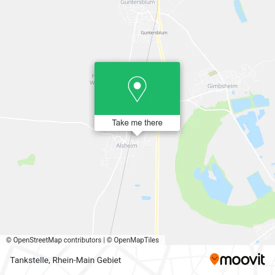 Карта Tankstelle