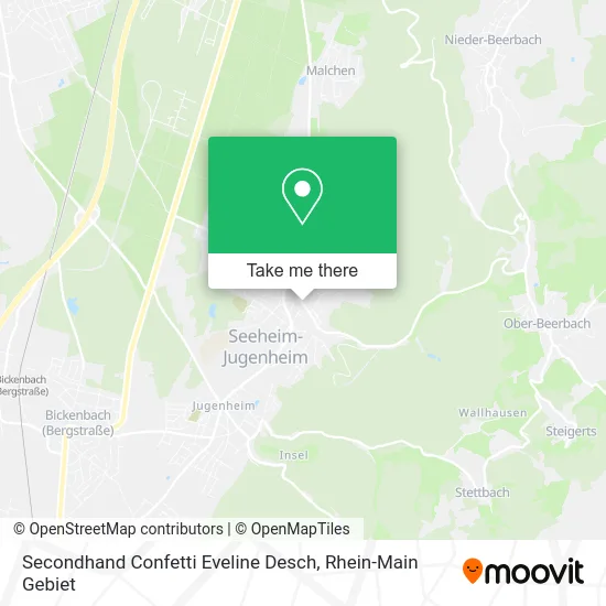 Карта Secondhand Confetti Eveline Desch
