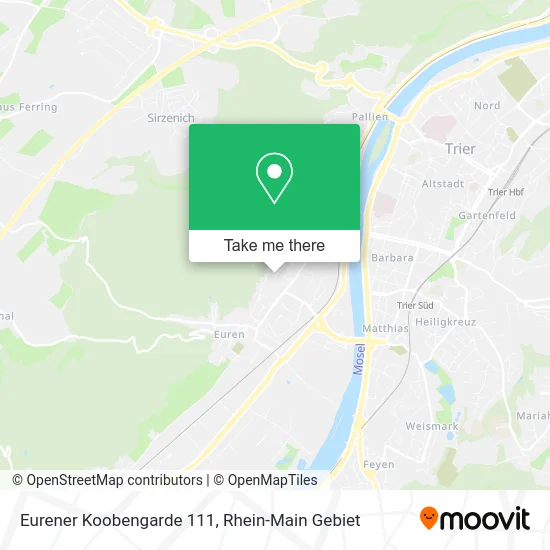 Карта Eurener Koobengarde 111