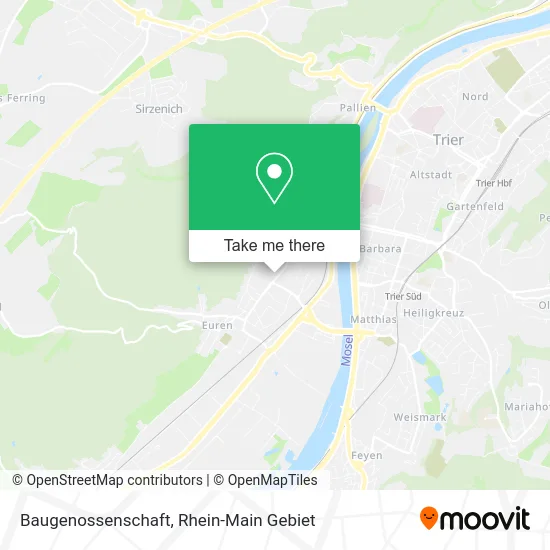 Карта Baugenossenschaft