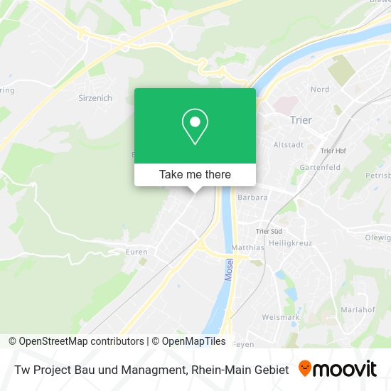 Карта Tw Project Bau und Managment