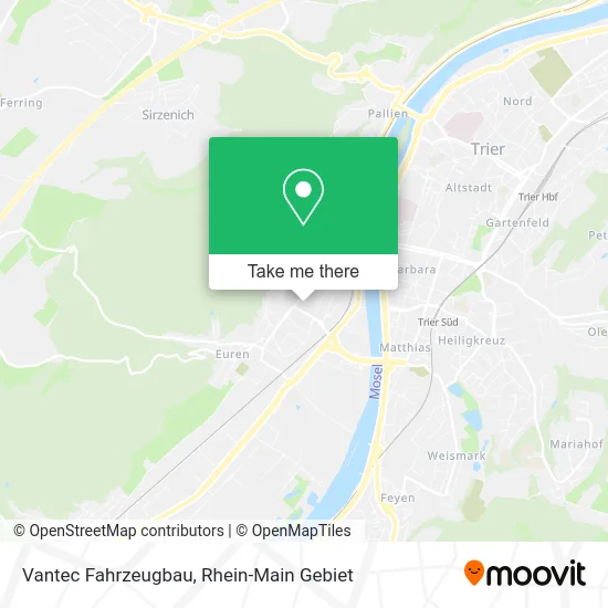 Карта Vantec Fahrzeugbau