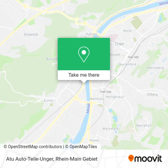 Карта Atu Auto-Teile-Unger