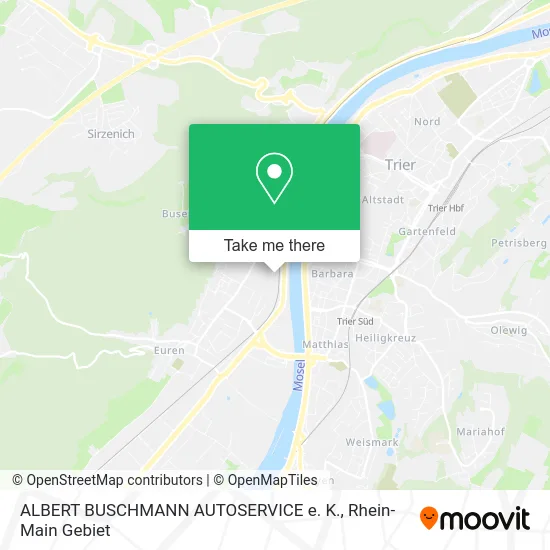 Карта ALBERT BUSCHMANN AUTOSERVICE e. K.
