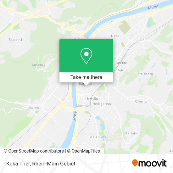Карта Kuka Trier